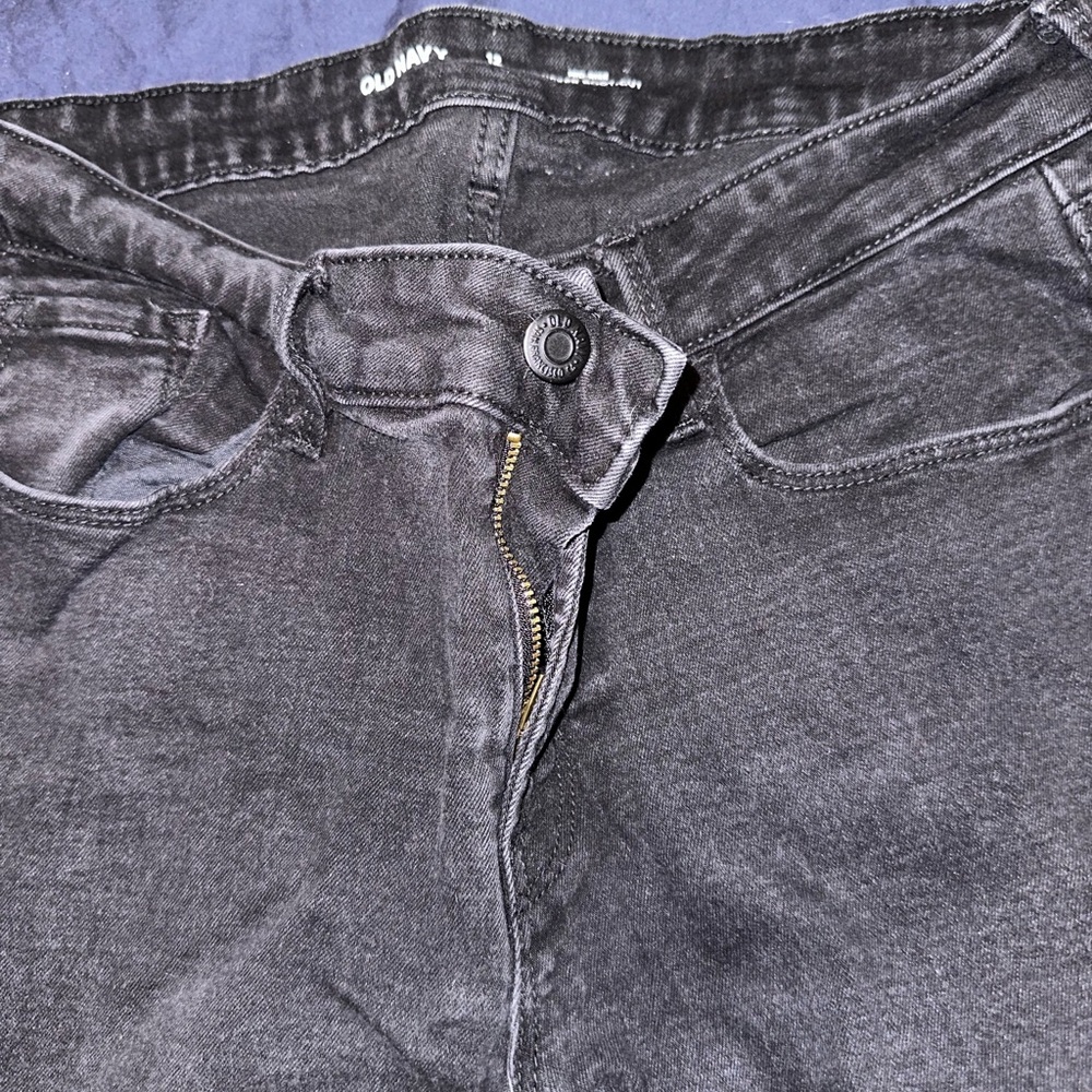 Black Flare Jeans - Picture 2 of 5